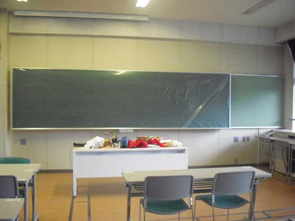 黒板取替え、移設7